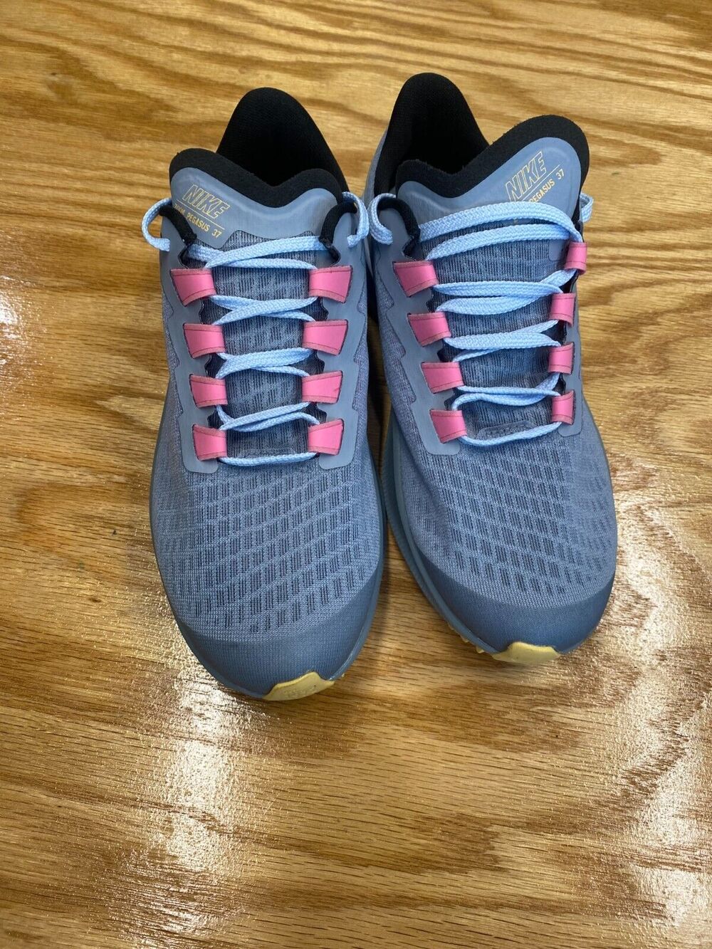 Nike Air Zoom Pegasus 37 Sneaker Youth 5Y Gray Athletic Shoes CJ2099-401 S27